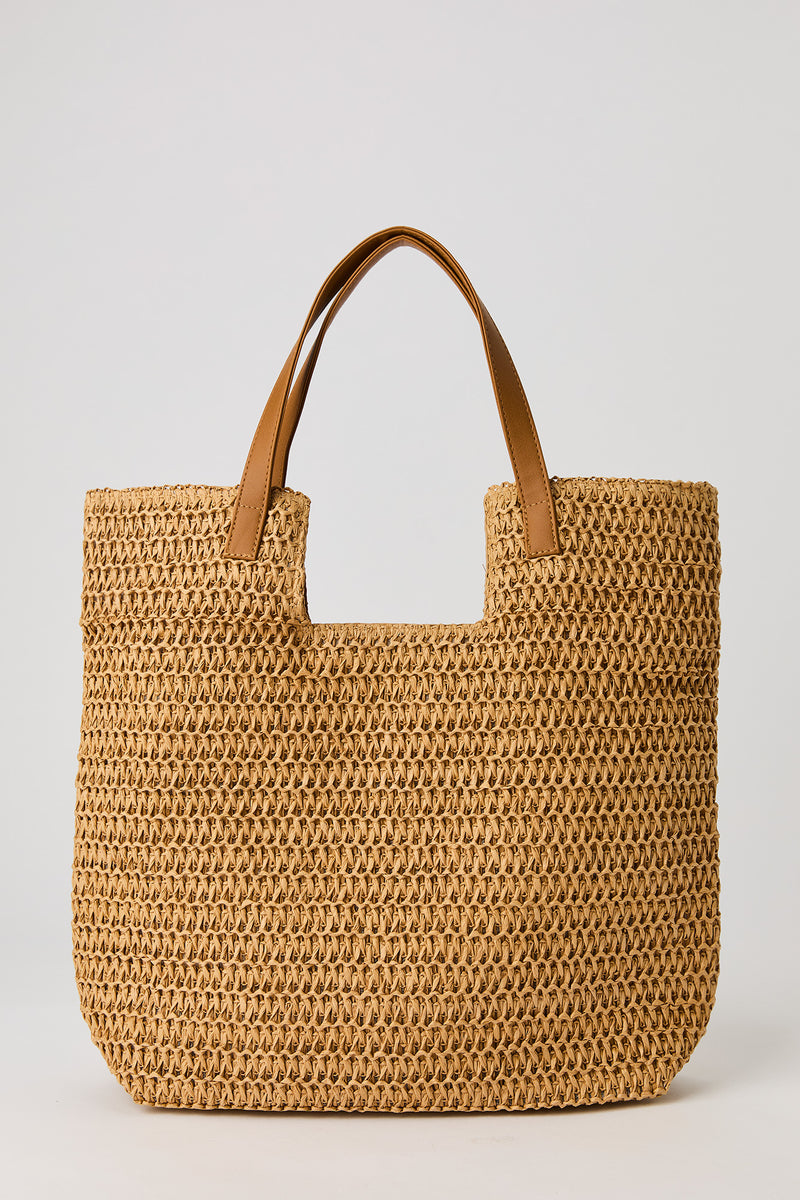 Straw Beach Bag