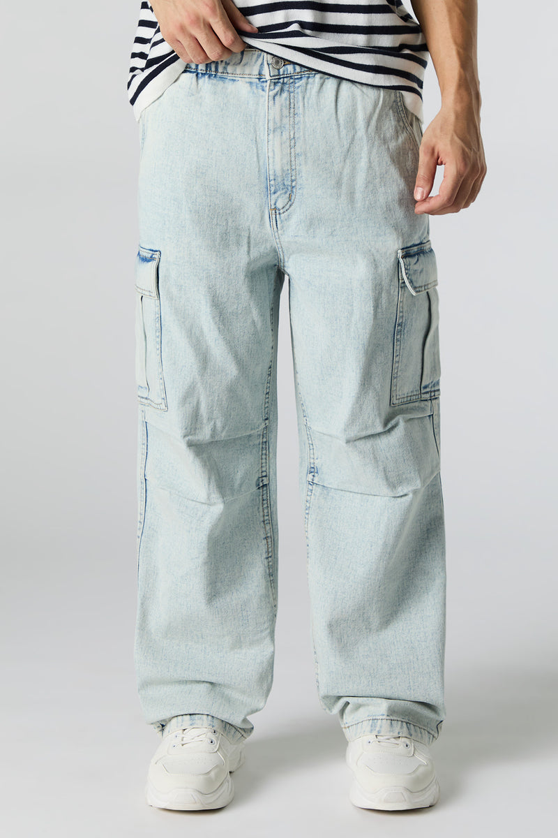 Low Rise Baggy Cargo Jean