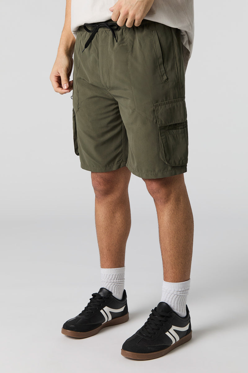 5 Pocket Drawstring Cargo Short