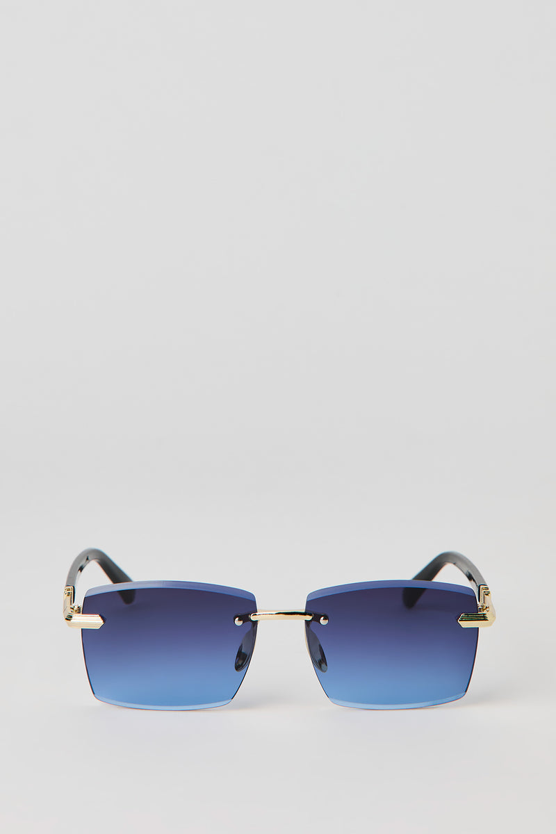 Rimless Square Sunglasses