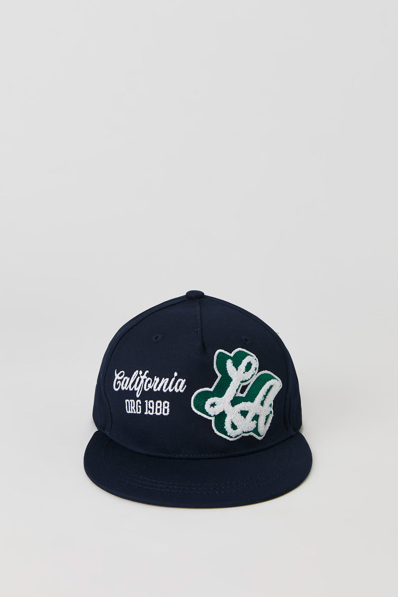 City Chenille Embroidered Snapback Hat